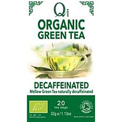 Org Decaffeinated Green Tea (20bag)