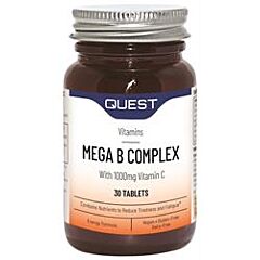 MEGA B COMPLEX + 1000mg VIT C (30 tablet)