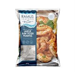 Raw Peeled Large Tiger Prawns (200g)