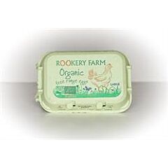 Organic Free Range Eggs Large (6eggs)