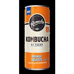 Orange Squeeze Kombucha (250ml)