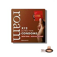 Skin Tone Condoms Medium Brown (24g)