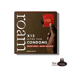 Skin Tone Condoms Dark Brown (24g)