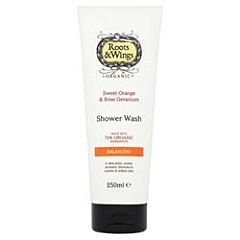 Orange & Rose Shower Wash (250ml)