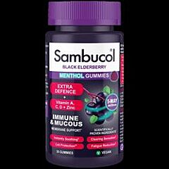 Sambucol Menthol Gummies (30gummies)