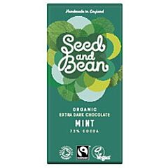 Organic Extra Dark 72% Mint (75g)