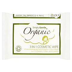 3 in 1 Cosmetic Wipe (25wipes)