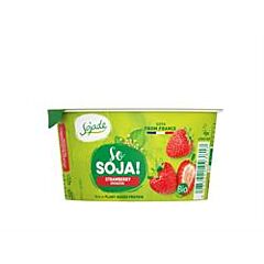 Org Strawberry Soya Yoghurt (150g)