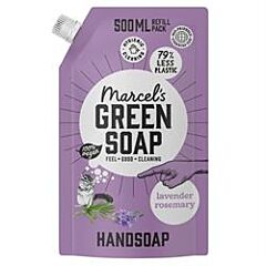 Handwash Refill Lavender&Rose (500ml)