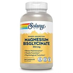 Magnesium Bisglycinate 350mg (240vegicaps)