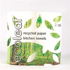 Ecoleaf 3 Ply Kitchen Towel (Twin roll packpack)