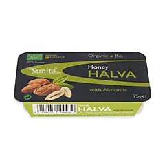 Org Almond Honey Halva (75g)