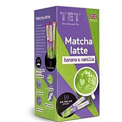 Matcha Banana & Vanilla Latte (10 sachet)