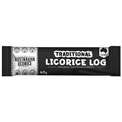 Tradtional Liquorice Log (40g)