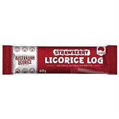Strawberry Liquorice Log (40g)