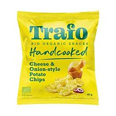 Organic Cheese & Onion Crisps (40g)