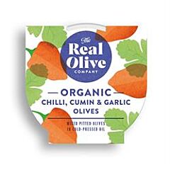 Chilli Cumin & Garlic Olives (150g)
