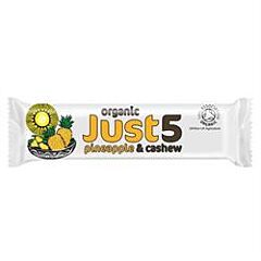 Just5 Pineapple & Cashew bar (40g)
