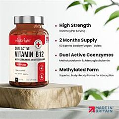Dual Active Vitamin B12 (60 tablet)