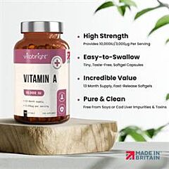 Vitamin A - 10000iu (400softgels)