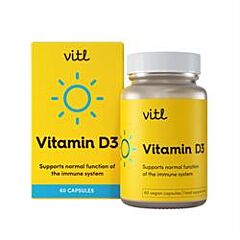 Vitl Vitamin D (60softgels)
