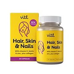 Vitl Hair Skin & Nails (30 capsule)