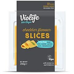 Violife Cheddar Flavour Slices (200g)