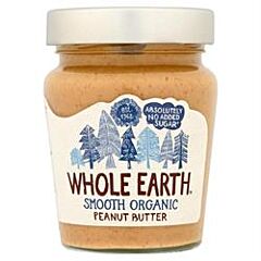 Smooth Organic Peanut Butter (227g)