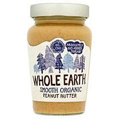 Smooth Organic Peanut Butter (340g)
