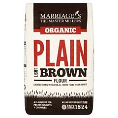 Organic Light Brown Plain (1000g)