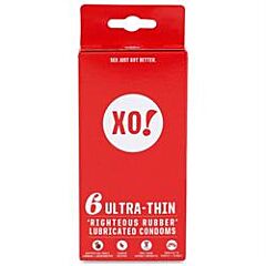 XO! Ultra-Thin Condoms (6) (1pack)