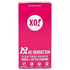 XO! Hi-Sensation Condoms (12) (1pack)