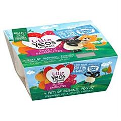 Organic Little Yeos Yoghurts (4 x 85g)